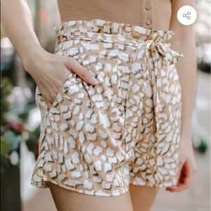 Kittenish Mylie Ruffle shorts